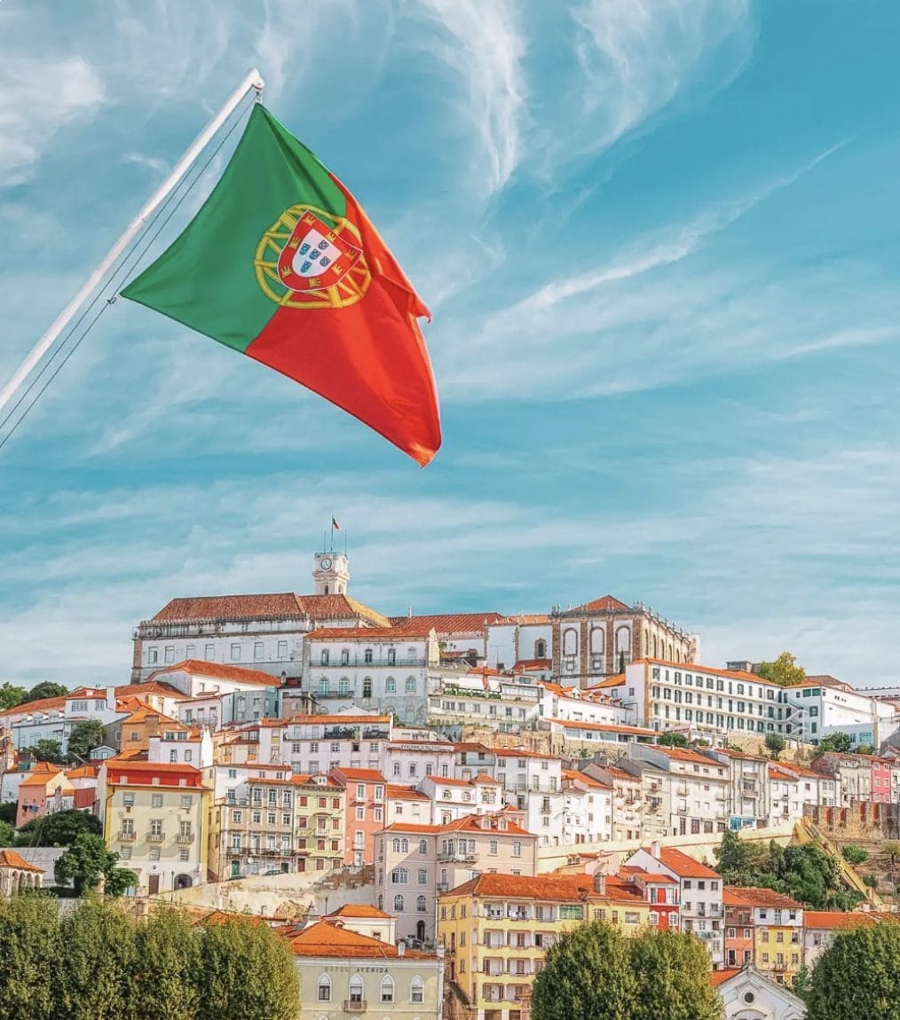 Portugal with flag