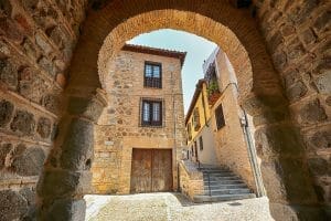 Old Medieval Town In , Spain