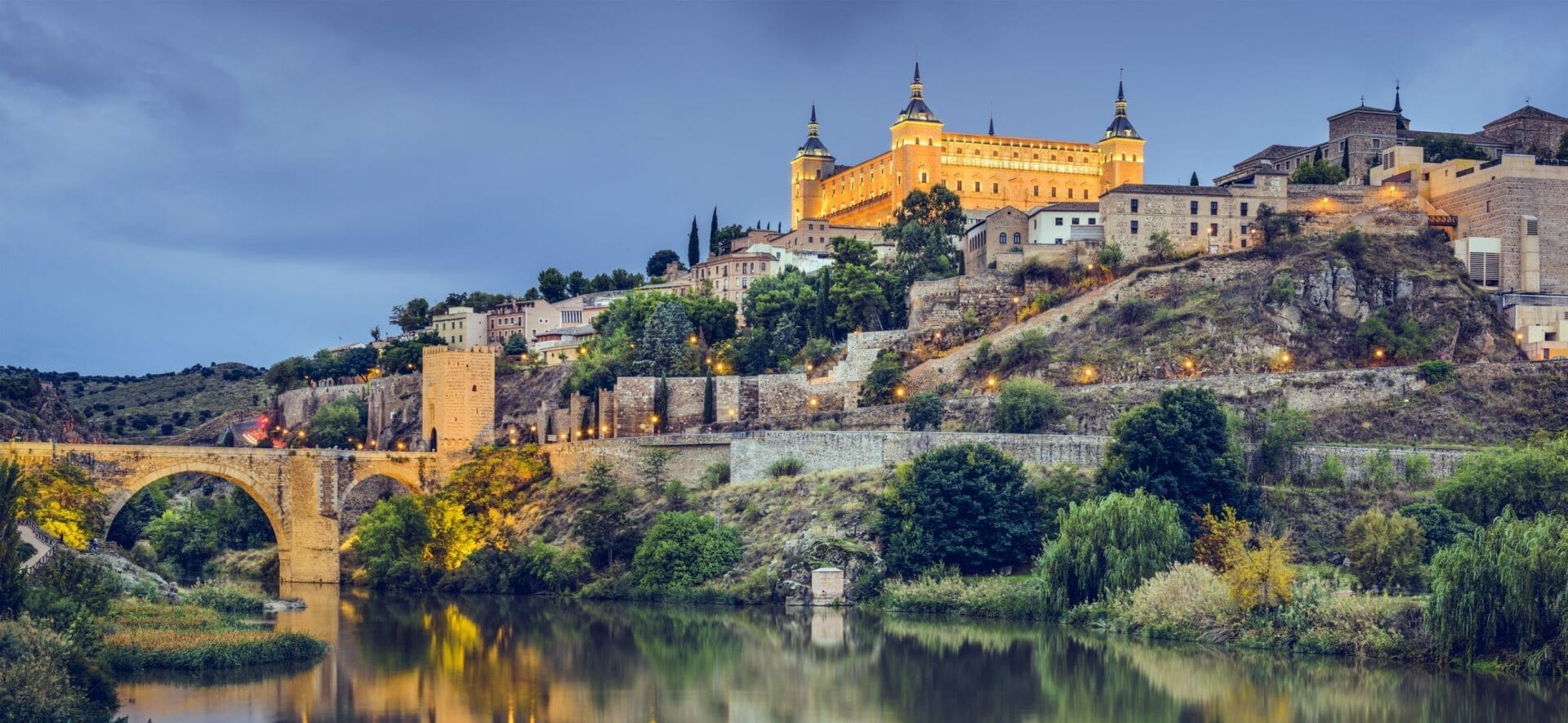 Toledo, Spain On The Tagus River