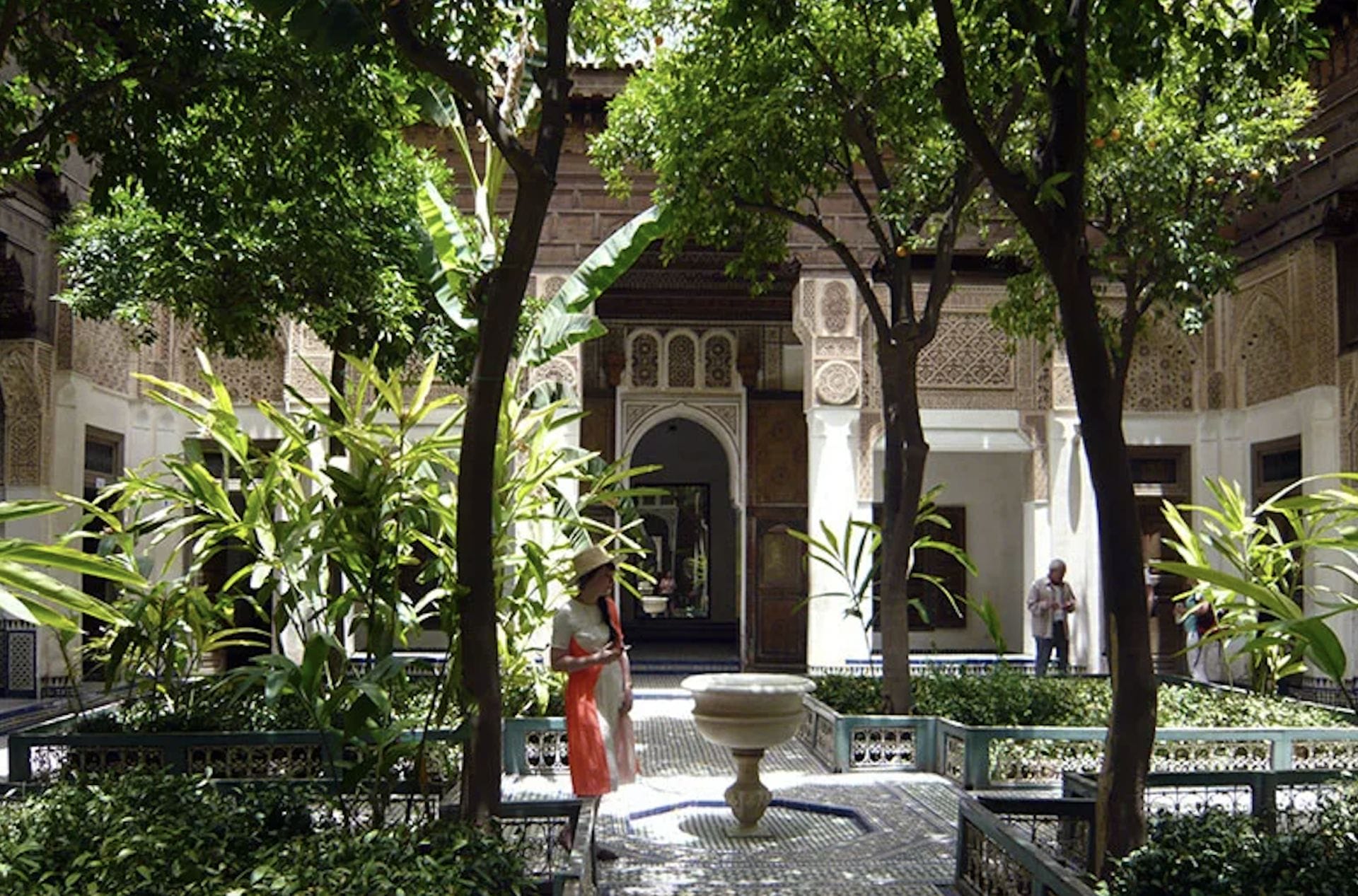 Hidden palace patio
