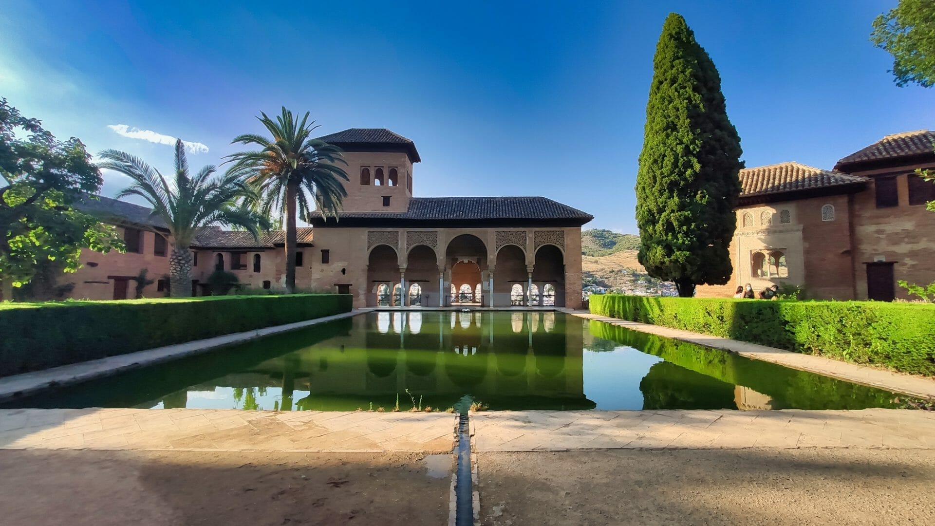 Patio Of The Alhambra Granada Private Luxury Travel