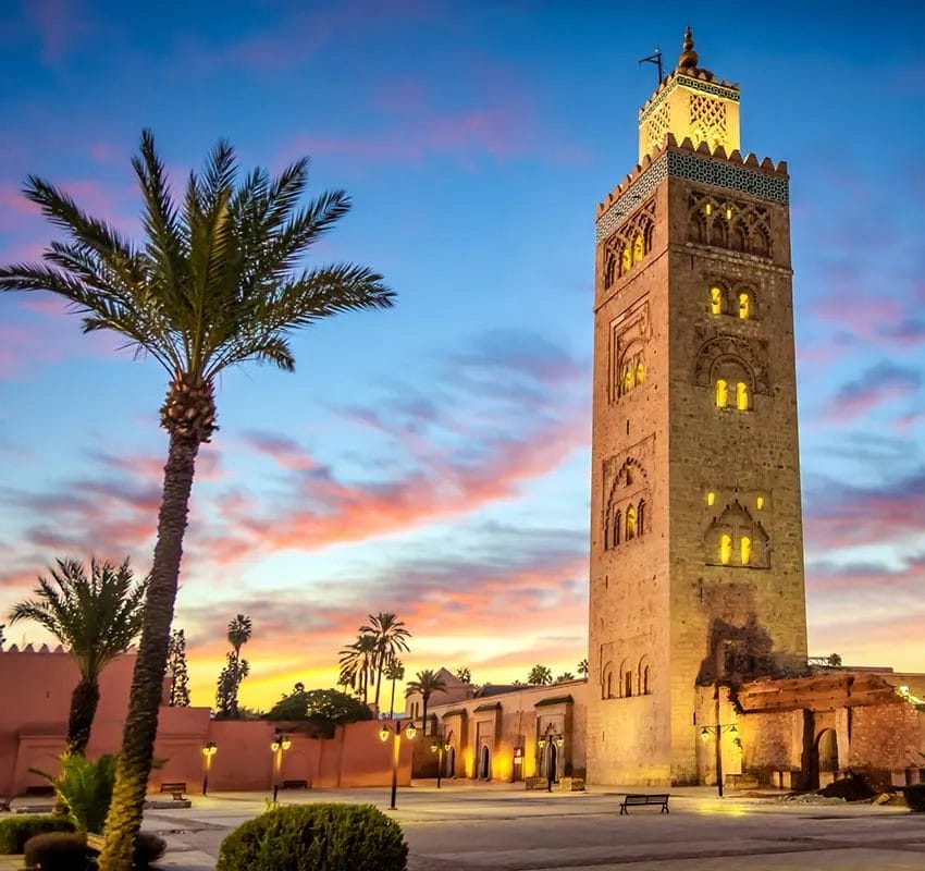 Marrakech sunset